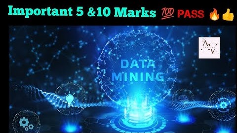 DATA MINING AND WAREHOUSING most important and repeated questions 💯 Pass🔥👍|Viji