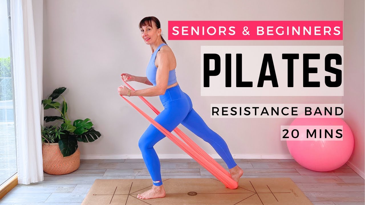 Standing Pilates Full Body Workout with Resistance Band | Home Workout Beginners & Seniors | 20 Mins