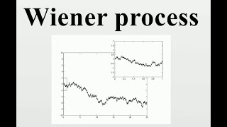 📊 Wiener Process Lecture 6 (A) | Introduction to Brownian Motion & Stochastic Processes