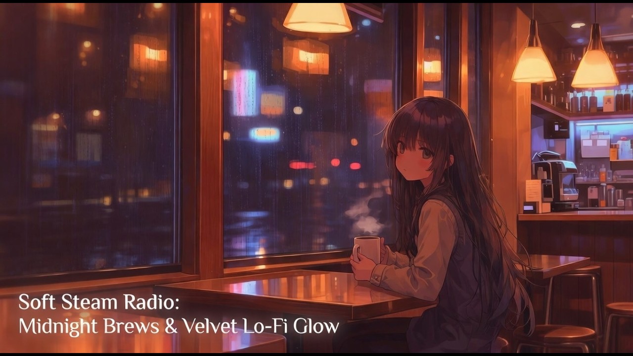 Soft Steam Radio: Midnight Brews & Velvet Lo-Fi Glow