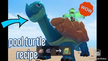 Pool turtle recipe:Utopia origin