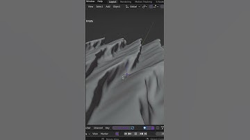 how to make things procedurally float in blender #shorts