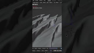 how to make things procedurally float in blender #shorts