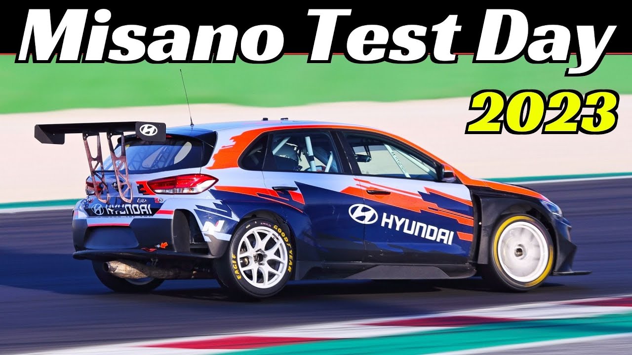 Kateyama Test Day at Misano Circuit, March 21, 2023 - Elantra TCR, Audi RS3, BMW M4 GT4, 992 Cup