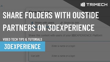 Share Folders with Outside Partners on 3DEXPERIENCE Platform