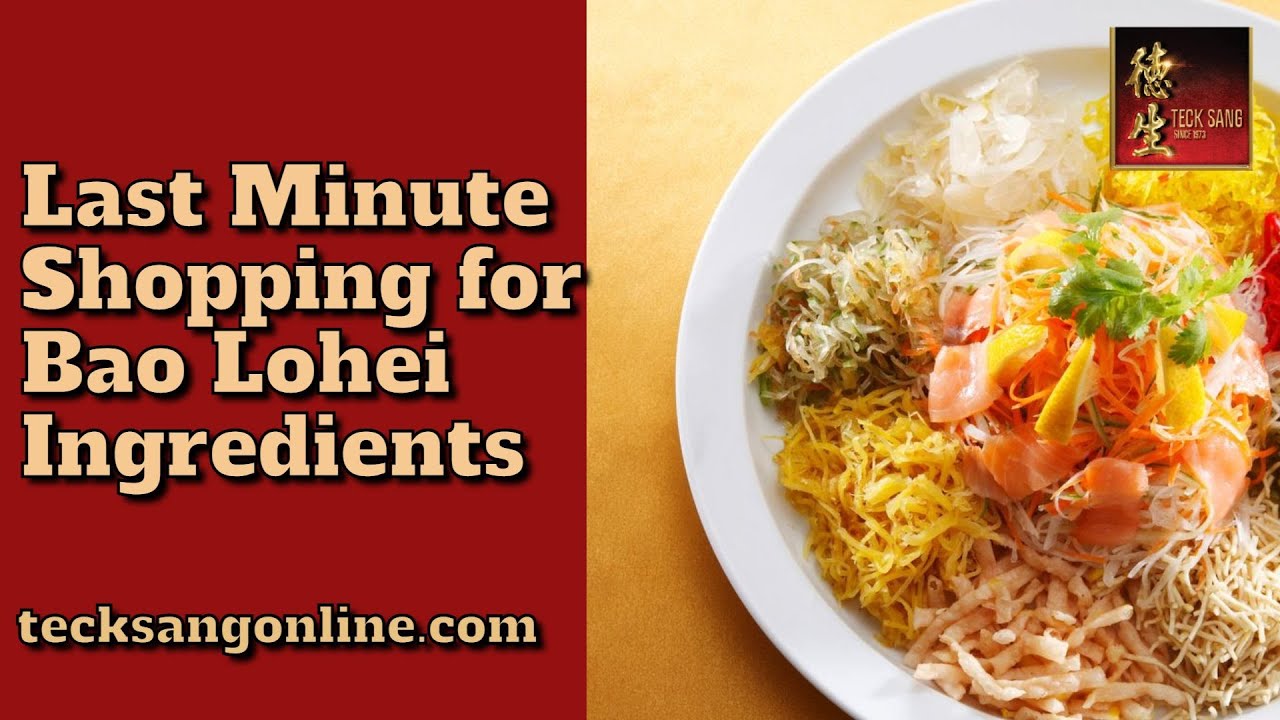 Where to buy ingredients for Best Lo Hei Singapore - Best ingredients for yusheng dish and Lo Hei