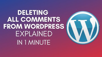 How To Delete All Comments From WordPress (2025)