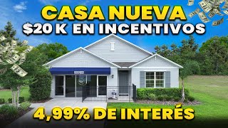 Casa Nueva en Ocala, FL en comunidad con Campo de Golf y INTERÉS BAJO | 15 min del Downtown