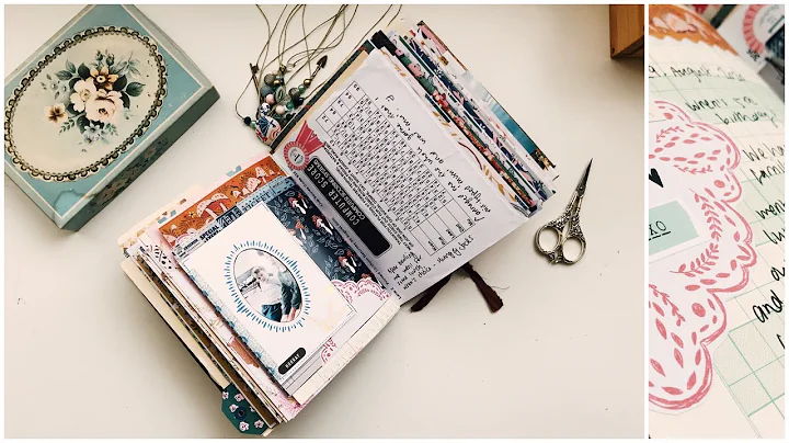 Junk Journal With Me | Ep 51 | Journaling Process ...