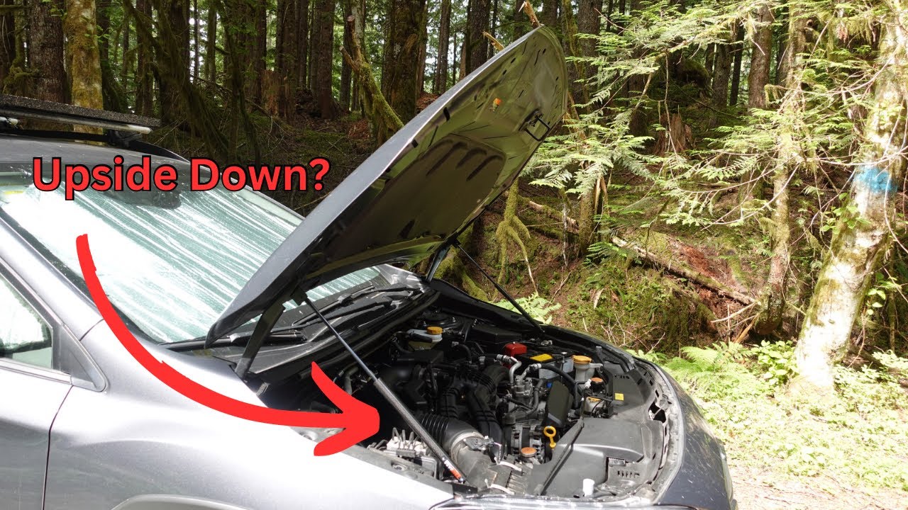 Installing Subaru Crosstrek Gas Hood Struts YouTube