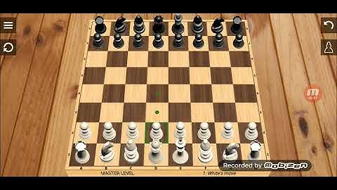 Chess game Master level