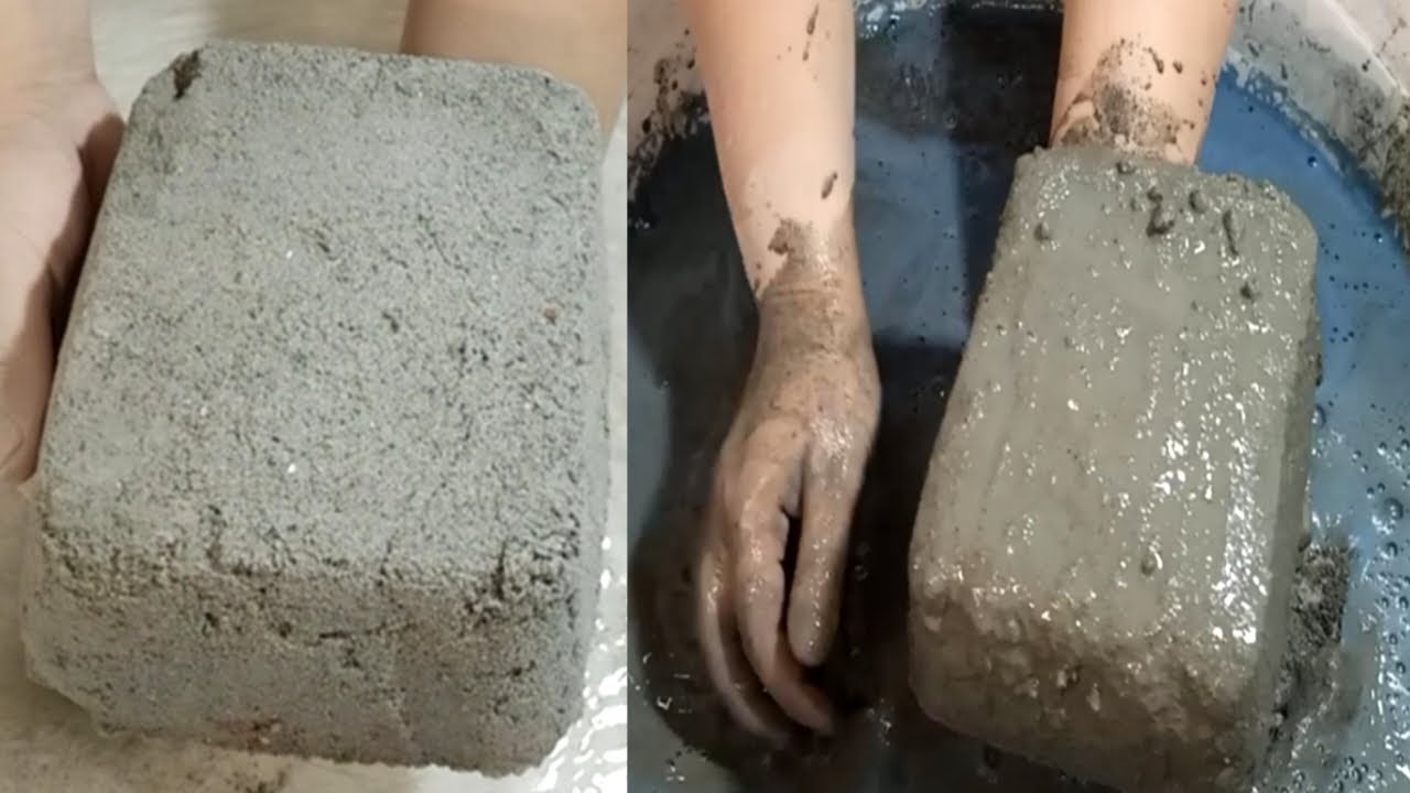 New Video Satisfying Relaxing Crispy Creamy Soft Blue Sand Asmr Crumbling+Dipping Paste Play Asmr😋