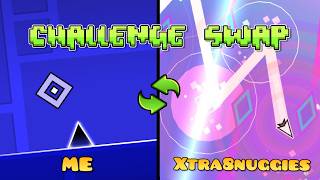 I Challenged Xtra8nuggies To A  GD Challenge Swap! screenshot 5