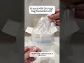 Sterile Direct-Connect Breast Milk Bags | Pump &amp; Freeze in One Step#BreastMilkStorage