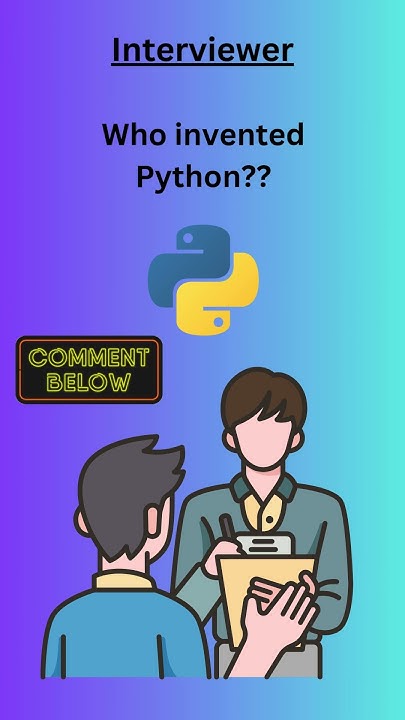 Father of Python Programming Language | Who invented python #shorts ...