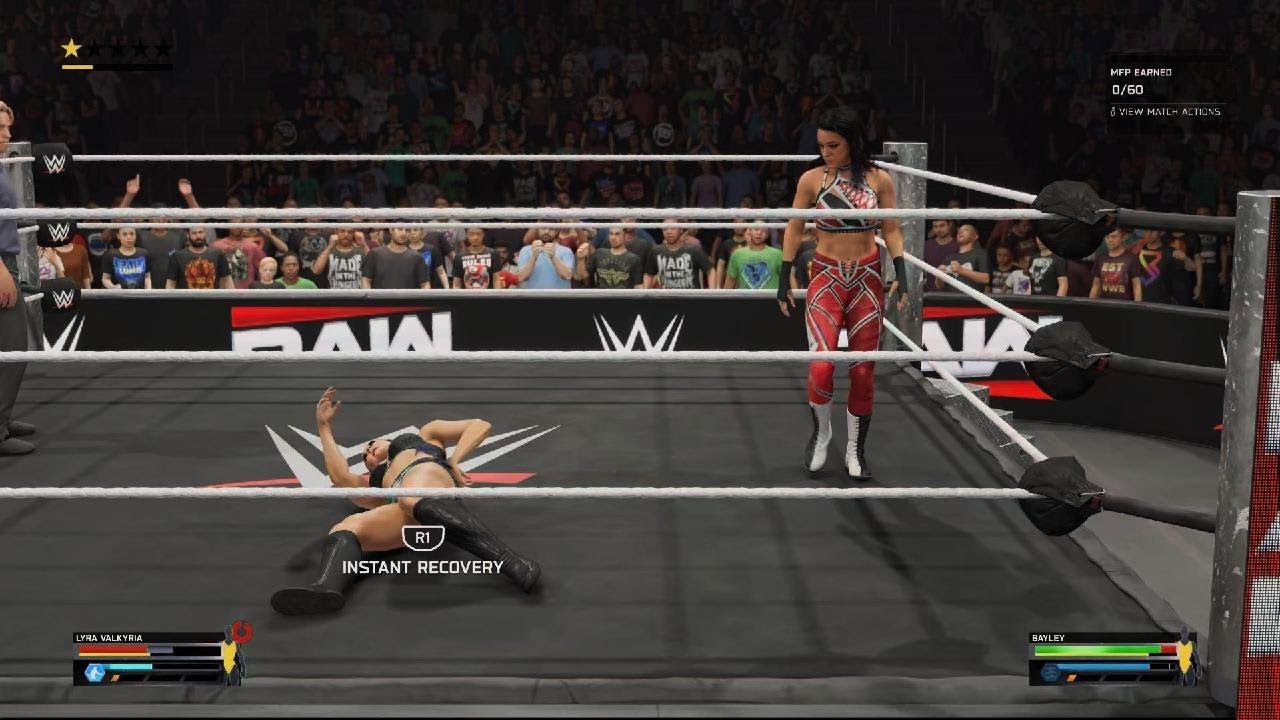 WWE 2K25 BAYLEY BIRTHDAY BASH VS ROXANNE PEREZ