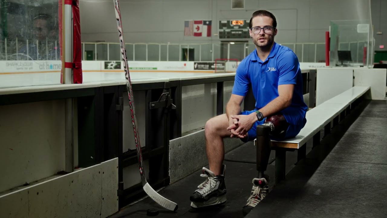 Skating Beyond Limits: Amputee Hockey Player Defies the Odds!