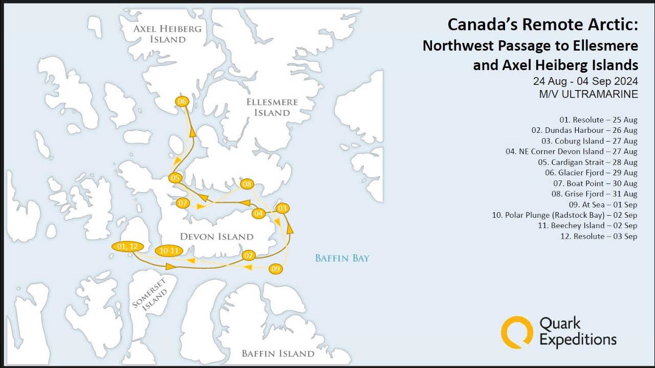 Expedition to the Top of the World: Canadian Arctic (Devon, Axel Heiberg & Ellesmere Islands)