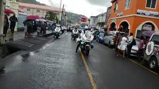 Longest Governor General Sir Frederick Ballantyne  funeral procession