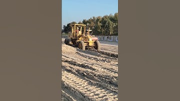 Cat 120 K Motor Grader and Roler Video#catterpillar #motorgrader #roler #hamm #vehicles #vehicleline