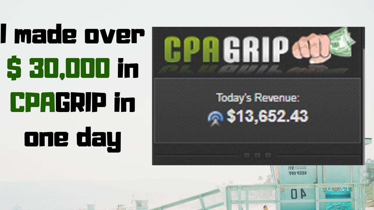 How to earn $ 50 a day online   CPAGRIP 2021