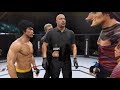 Bruce Lee vs. Freak (EA Sports UFC 2)