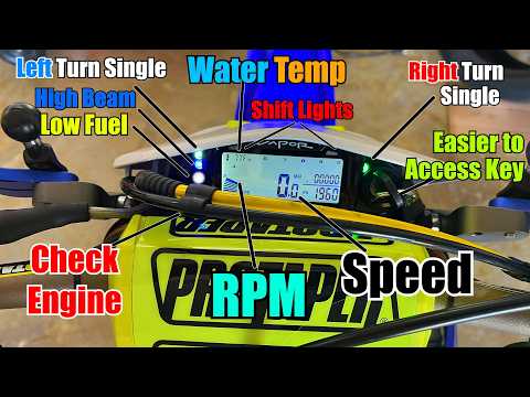 Trail Tech Vapor And Indicator Lights - Detailed Installation