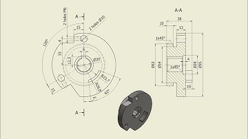 Tutorial Inventor - 072 FRONT SUPPORT (Part-032)