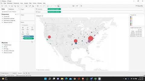 Cluster Project (K Means Clustering) [Adv Excel, Tableau]