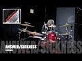 coldrain - ANSWER/SICKNESS - Drum Cover