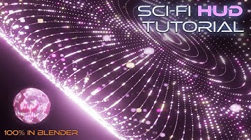 Galaxy HUD Tutorial - Geometry Nodes in Blender 3.0 EEVEE