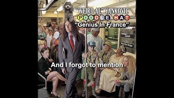 Genius in France but every repeated word skips to its next use