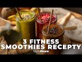3 fitness smoothies recepty: čokoládové, jablečno-řepové a špenátovo-ovocné l Fitness recepty