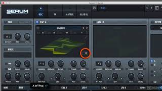 Serum 201: Wavetable Design - 3. Serum's Wavetable Editor Profile