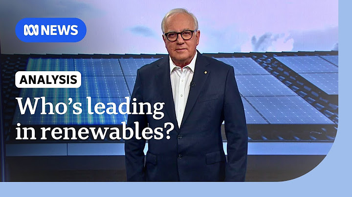 The country which could save our climate future - hint: it's not the US | ABC NEWS