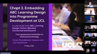 Embedding ABC into programme development at UCL (Karen Shackleford-Cesare and Leo Havemann)