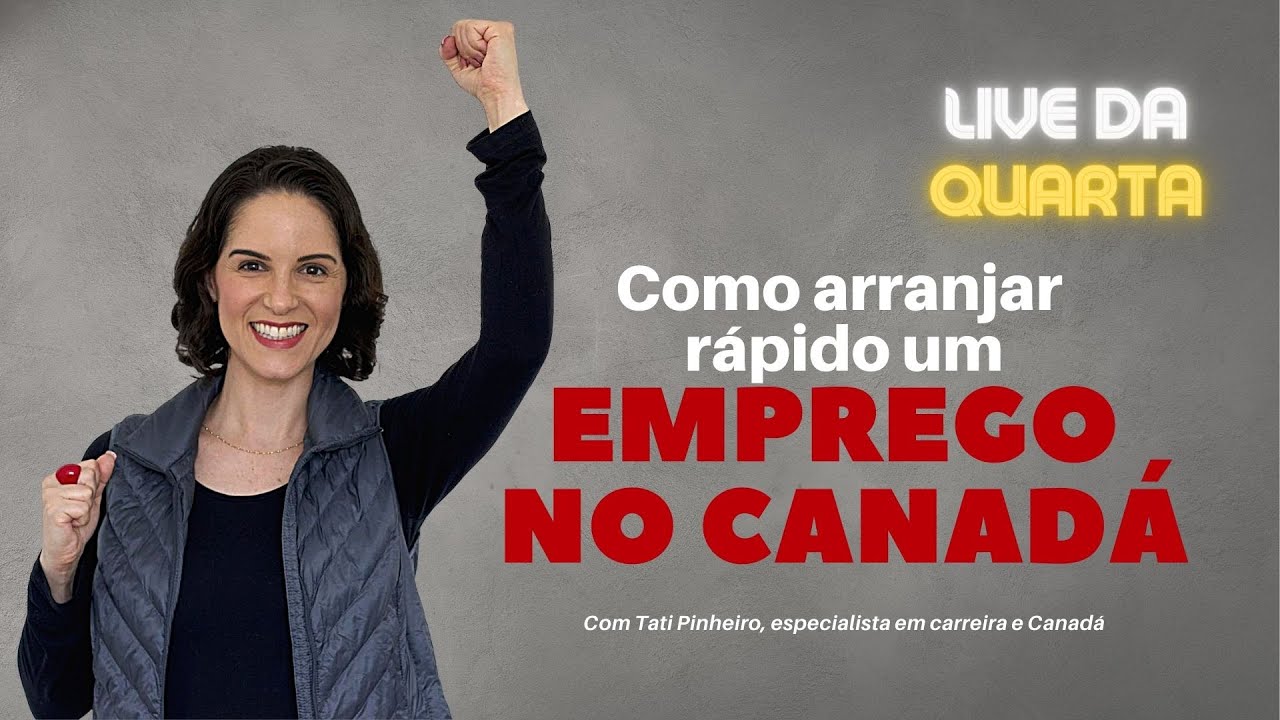 Como Arranjar Um Emprego R pido No Canad YouTube