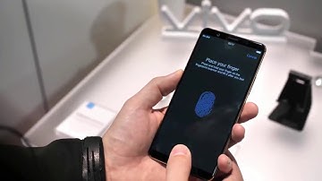 WORLD FIRST IN-DISPLAY (ON SCREEN) FINGERPRINT SENSOR PHONE BY VIVO..AMAZING !!