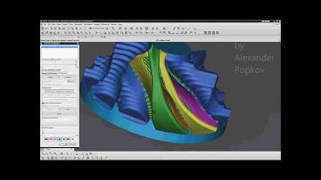NX CAM, Manual toolpath for impeller in 20 min