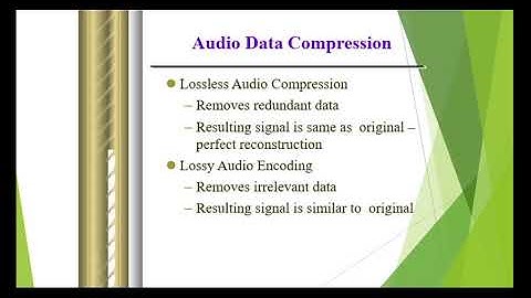 Compression Techniques | Multimedia