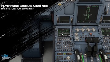 How to Fix Discontinuity in Flight Plan - Flybywire Airbus A320 - Microsoft Flight Simulator 2020