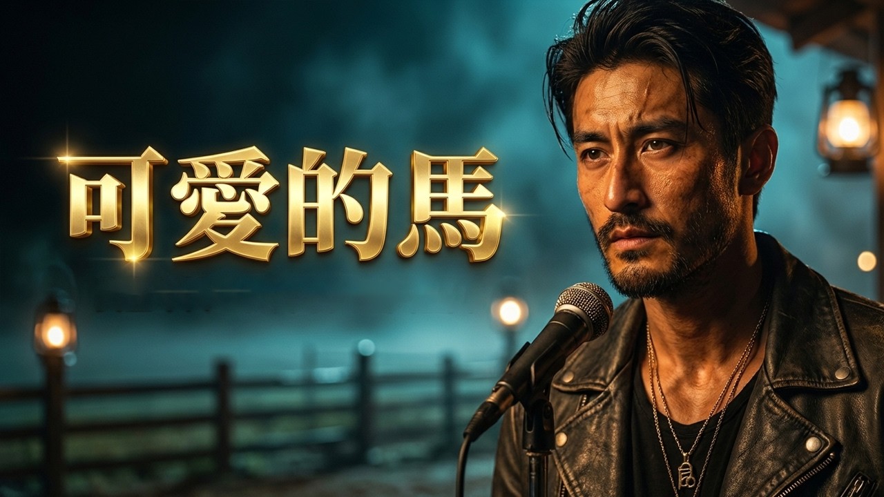 可愛的馬  | AI男聲再唱｜台語經典・慢搖滾版 | Classic Taiwanese Ballad – AI Male Remake