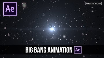After Effects Tutorial: Big Bang Animation with Galaxies