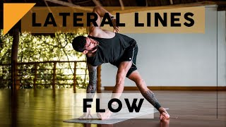 35 Minute Vinyasa Flow Yoga with Focus on Lateral Lines screenshot 5