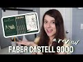GRAPHITE PENCILS REVIEW | FABER CASTELL 9000 ART SET