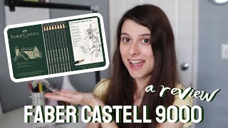 GRAPHITE PENCILS REVIEW | FABER CASTELL 9000 ART SET