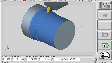 HEIDENHAIN - CNC PILOT- 640- Create G890, Contour Finishing, ICP cycle  - Tutorial 5