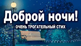 ДОБРОЙ НОЧИ! ОЧЕНЬ ТРОГАТЕЛЬНЫЙ СТИХ! \