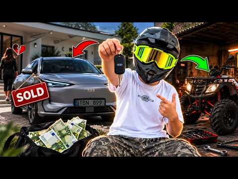 I sold my mom's car to fix the ATV! 🫨