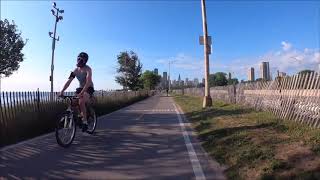 Lakefront Trail Bike Timelapse